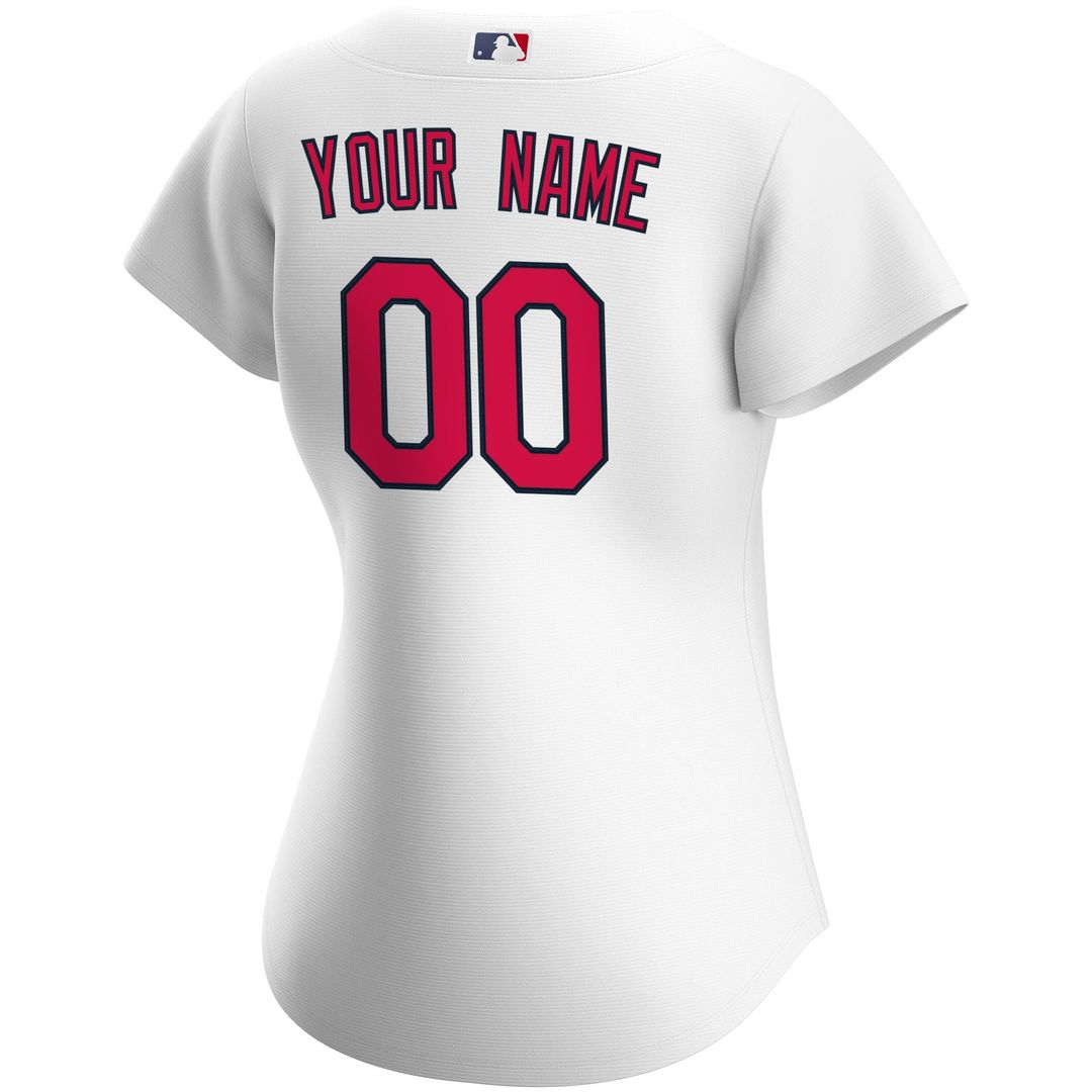 St. Louis Cardinals Nike Women's Home Replica Custom Jersey - White Team Jersey Sports Fan Apparel