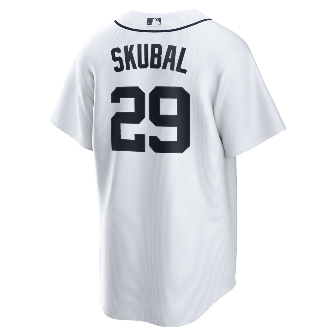 Detroit Tigers Tarik Skubal Nike Home Replica Jersey - White Team Jersey Sports Fan Apparel