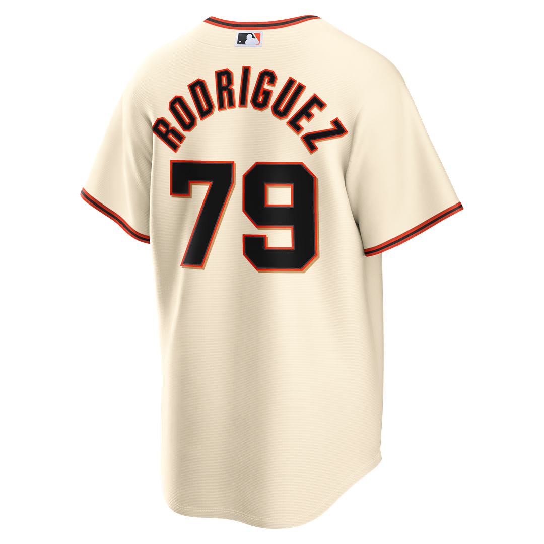 San Francisco Giants Jesus Rodriguez Nike Home Replica Jersey - Cream Team Jersey Sports Fan Apparel