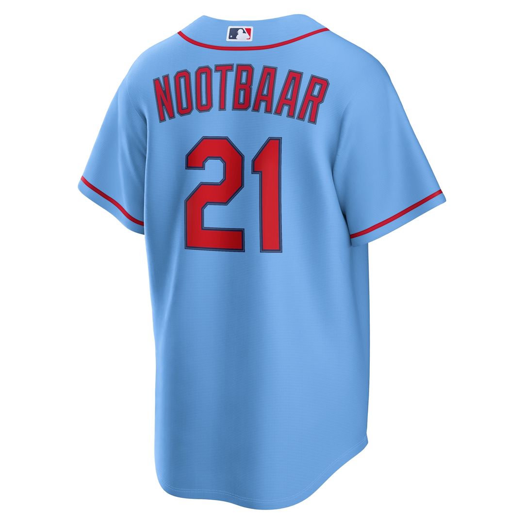 St. Louis Cardinals Lars Nootbaar Nike Alternate Replica Jersey - Cream Team Jersey Sports Fan Apparel