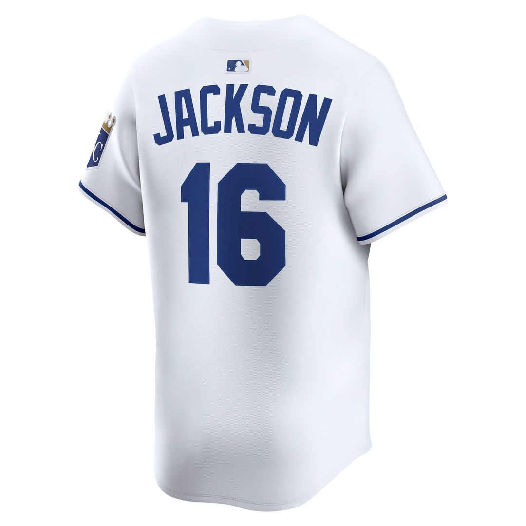 Kansas City Royals Bo Jackson Nike Home Limited Player Jersey - White Team Jersey Sports Fan Apparel