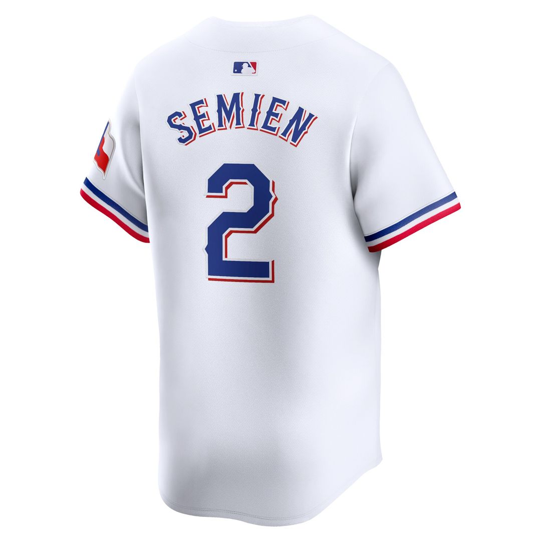 Texas Rangers Marcus Semien Nike Home Limited Player Jersey - White Team Jersey Sports Fan Apparel