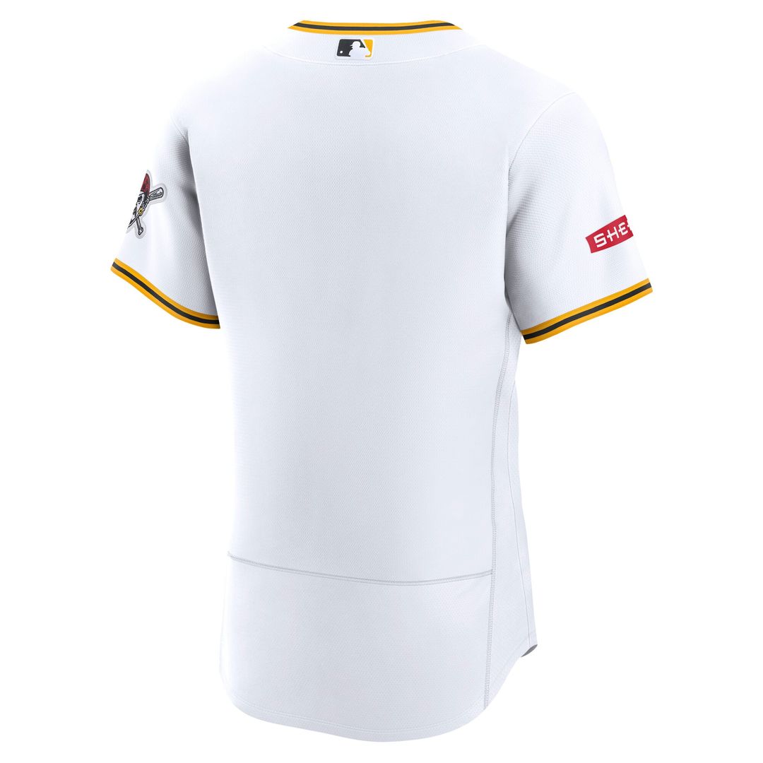 Pittsburgh Pirates Nike Home Authentic Jersey - White Team Jersey Sports Fan Apparel