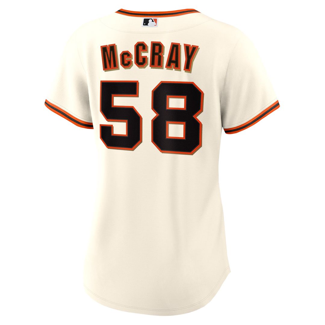 San Francisco Giants Grant McCray Nike Women's Home Replica Jersey - Cream Team Jersey Sports Fan Apparel