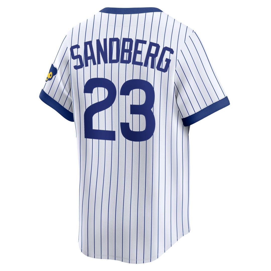 Chicago Cubs Ryne Sandberg Nike Throwback Cooperstown Limited Jersey - Royal Team Jersey Sports Fan Apparel