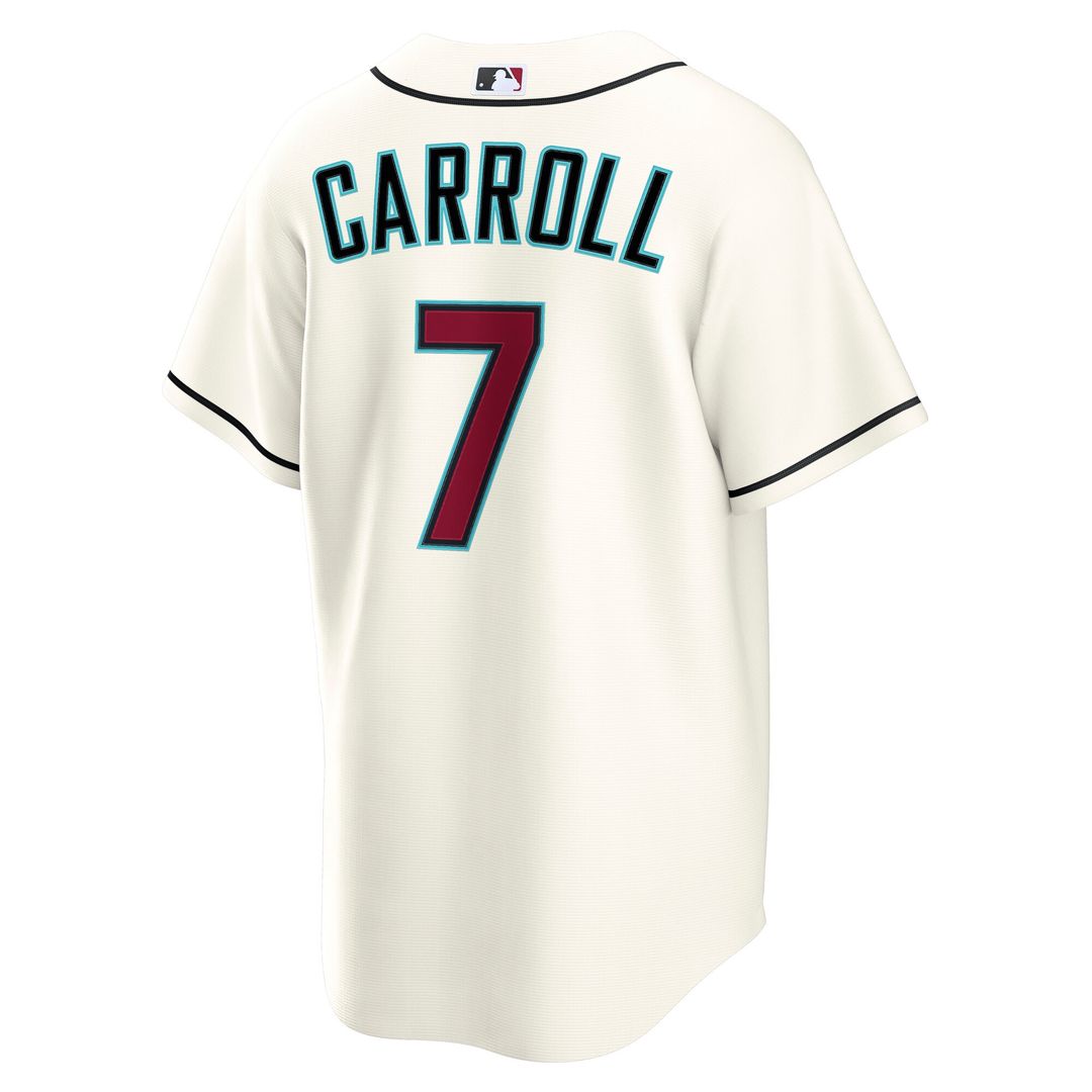 Arizona Diamondbacks Corbin Carroll Nike Home Replica Jersey - Cream Team Jersey Sports Fan Apparel