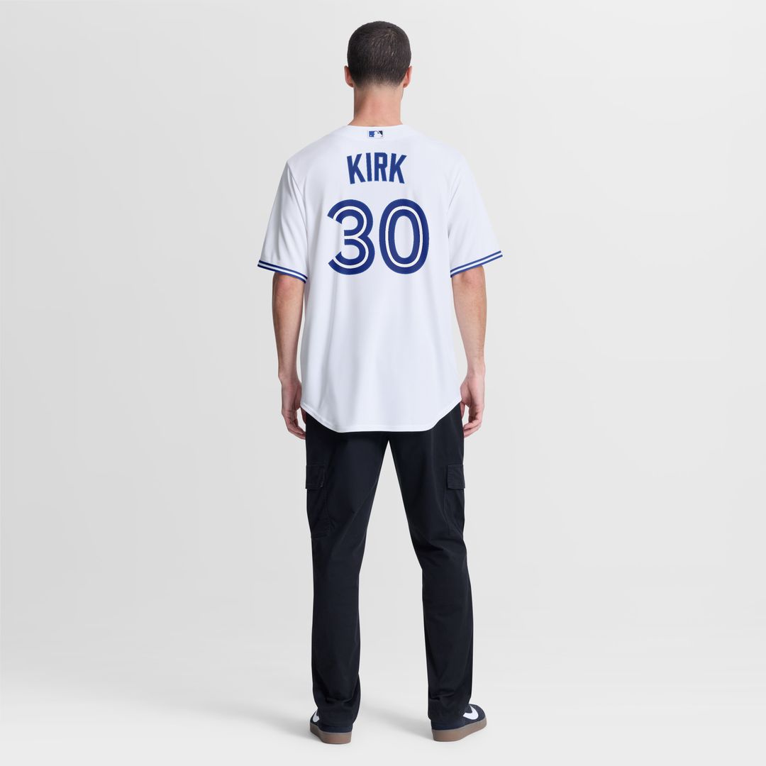 Toronto Blue Jays Alejandro Kirk Nike Home Replica Jersey - White Team Jersey Sports Fan Apparel