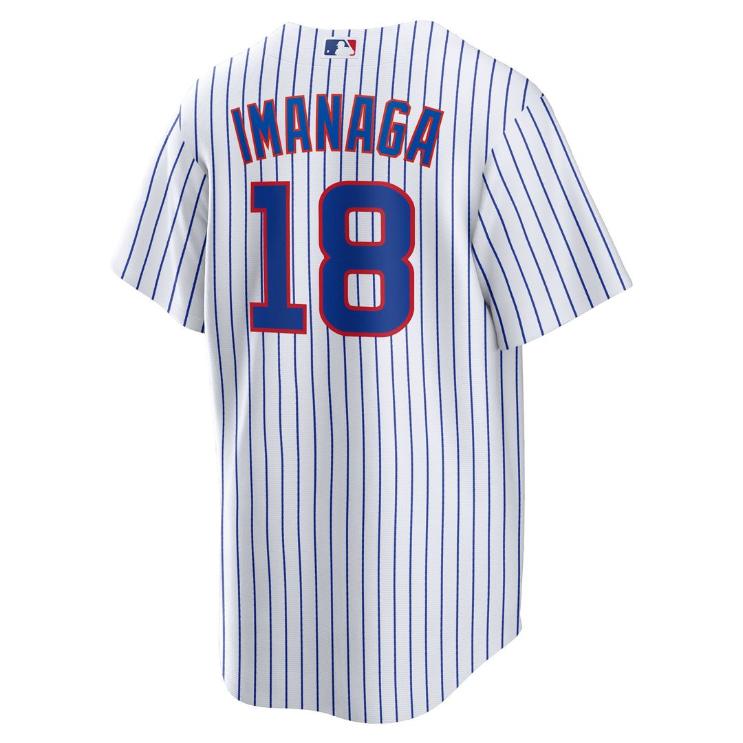 Chicago Cubs Shota Imanaga Nike Home Replica Jersey - White Team Jersey Sports Fan Apparel