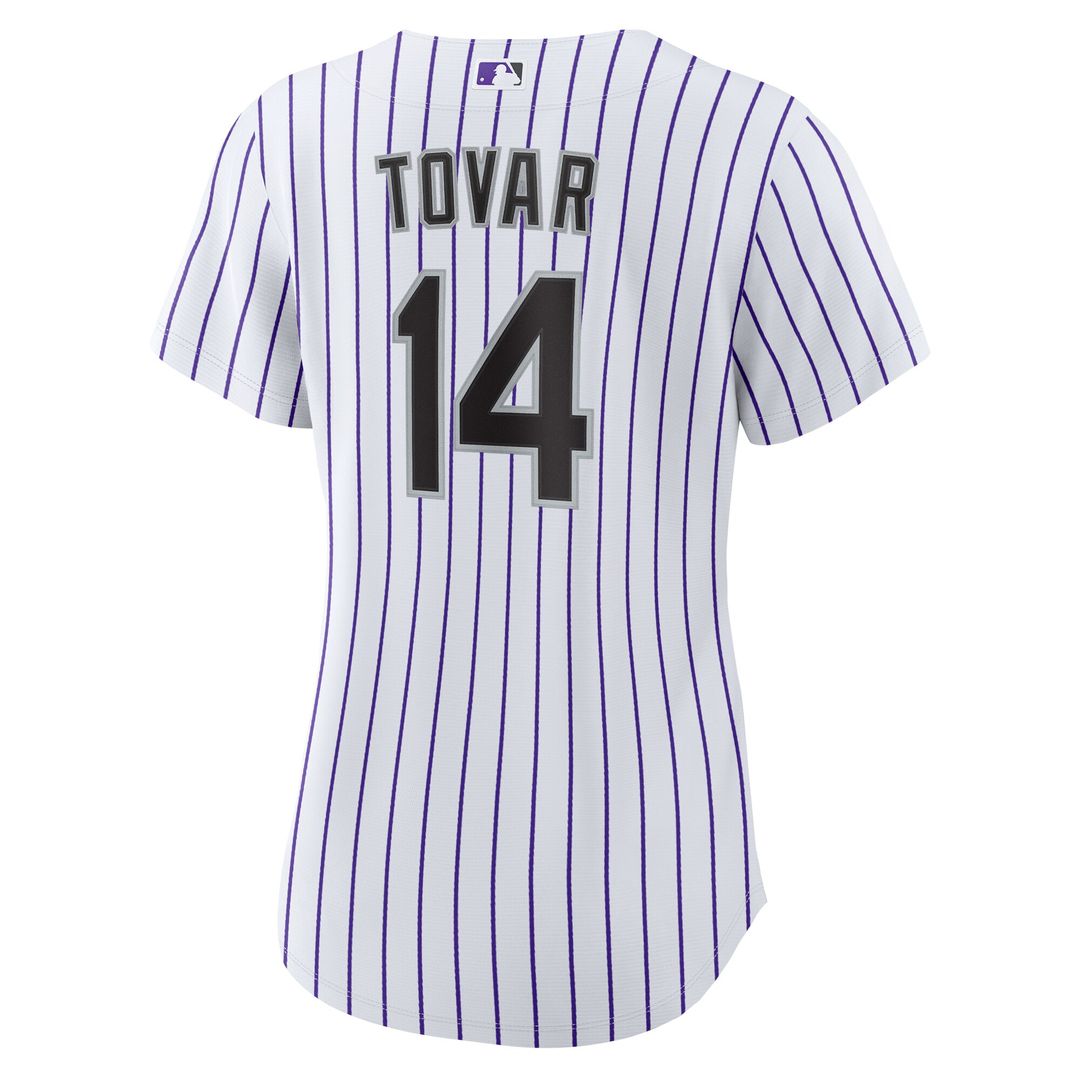Colorado Rockies Ezequiel Tovar Nike Women's Home Replica Jersey - White Team Jersey Sports Fan Apparel