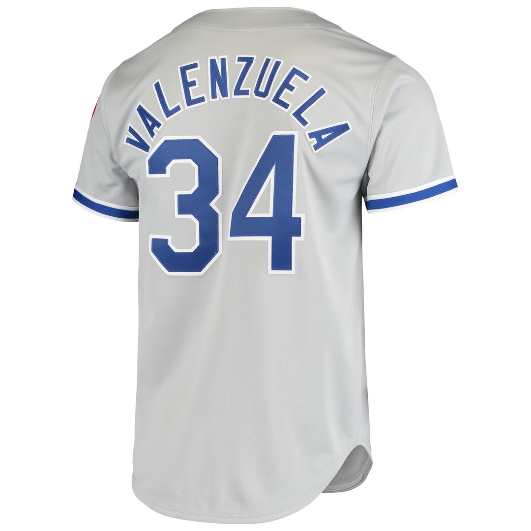 Los Angeles Dodgers Fernando Valenzuela Mitchell & Ness Authentic Jersey - White Team Jersey Sports Fan Apparel