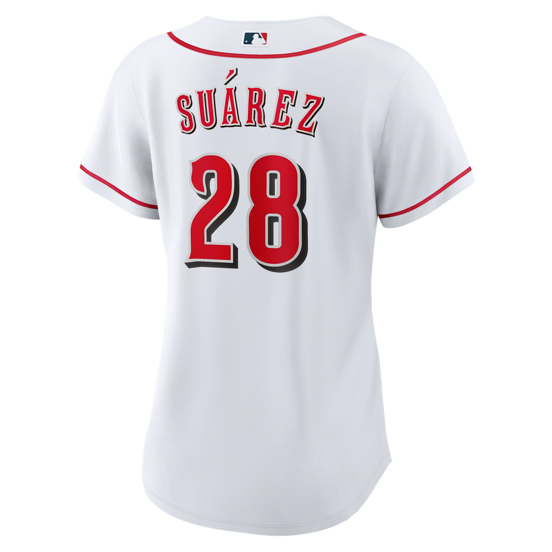 Cincinnati Reds Eugenio Suárez Nike Women's Home Replica Jersey - White Team Jersey Sports Fan Apparel