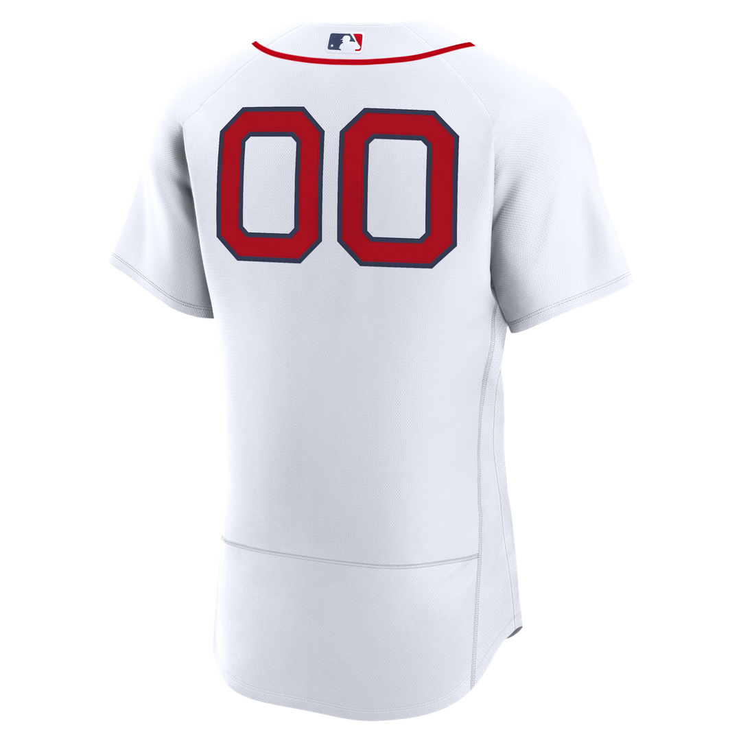 Boston Red Sox Nike Home Authentic Custom Jersey - White Team Jersey Sports Fan Apparel