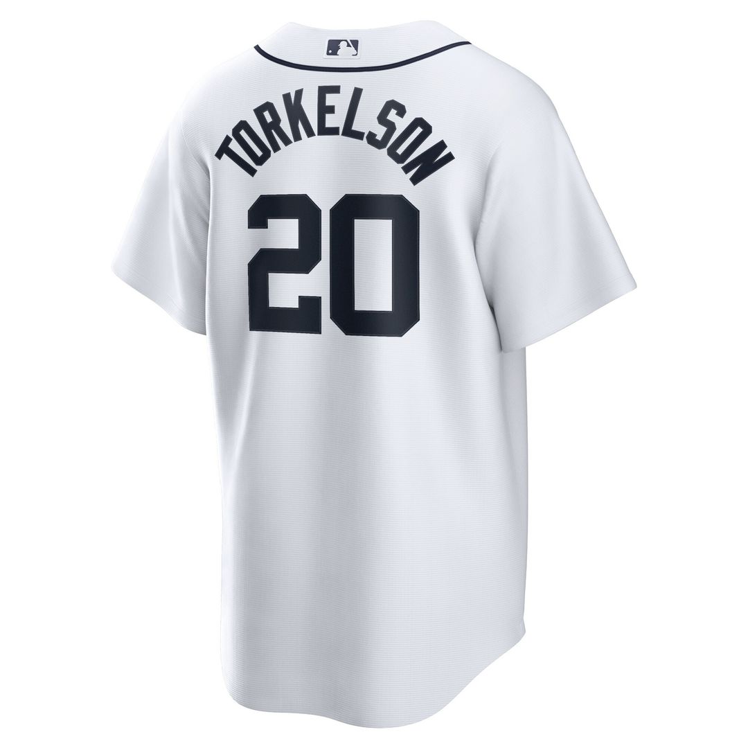 Detroit Tigers Spencer Torkelson Nike Home Replica Jersey - White Team Jersey Sports Fan Apparel