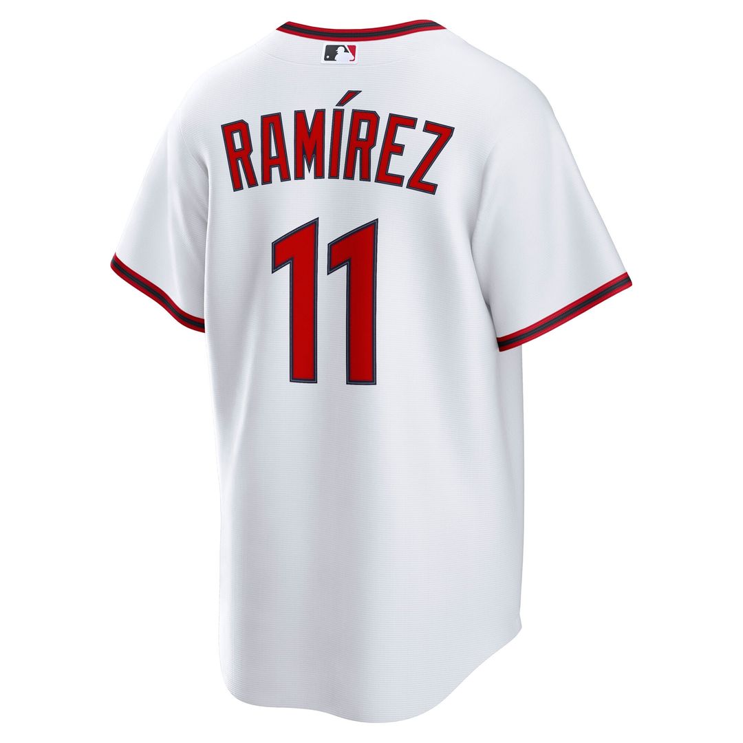 Cleveland Guardians José Ramírez Nike Home Replica Jersey - White Team Jersey Sports Fan Apparel