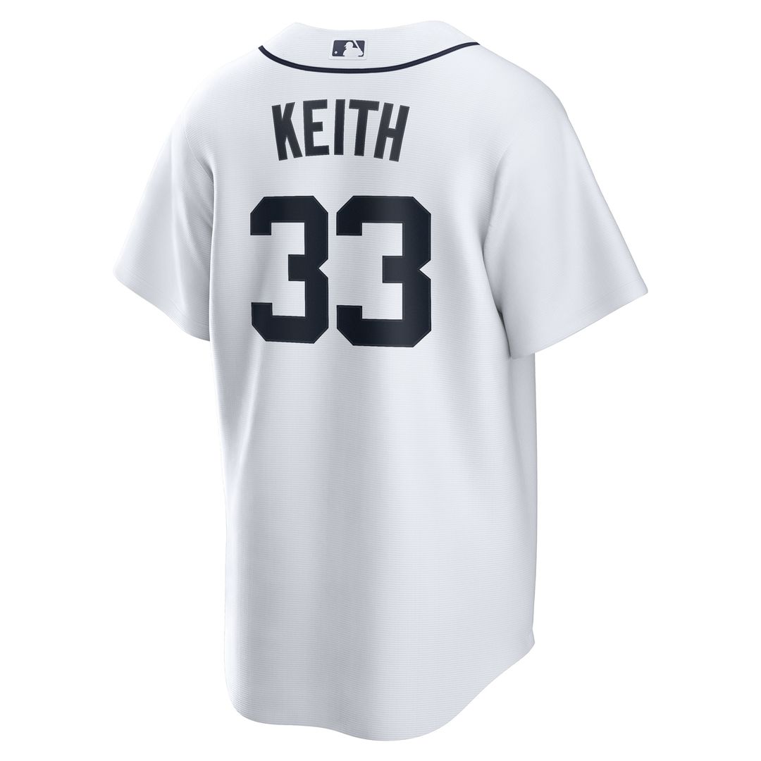 Detroit Tigers Colt Keith Nike Home Replica Jersey - White Team Jersey Sports Fan Apparel