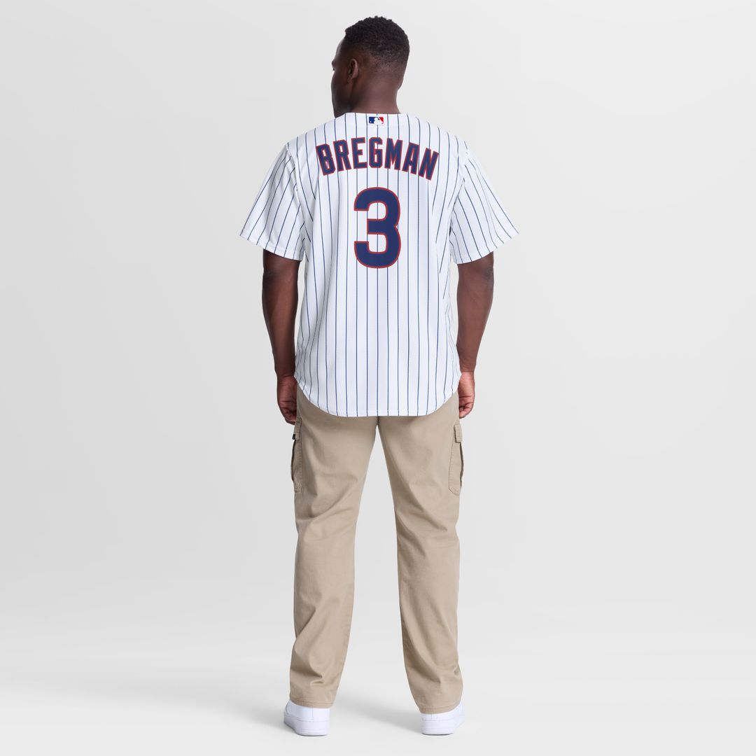 Chicago Cubs Alex Bregman Nike Home Replica Jersey - White Team Jersey Sports Fan Apparel