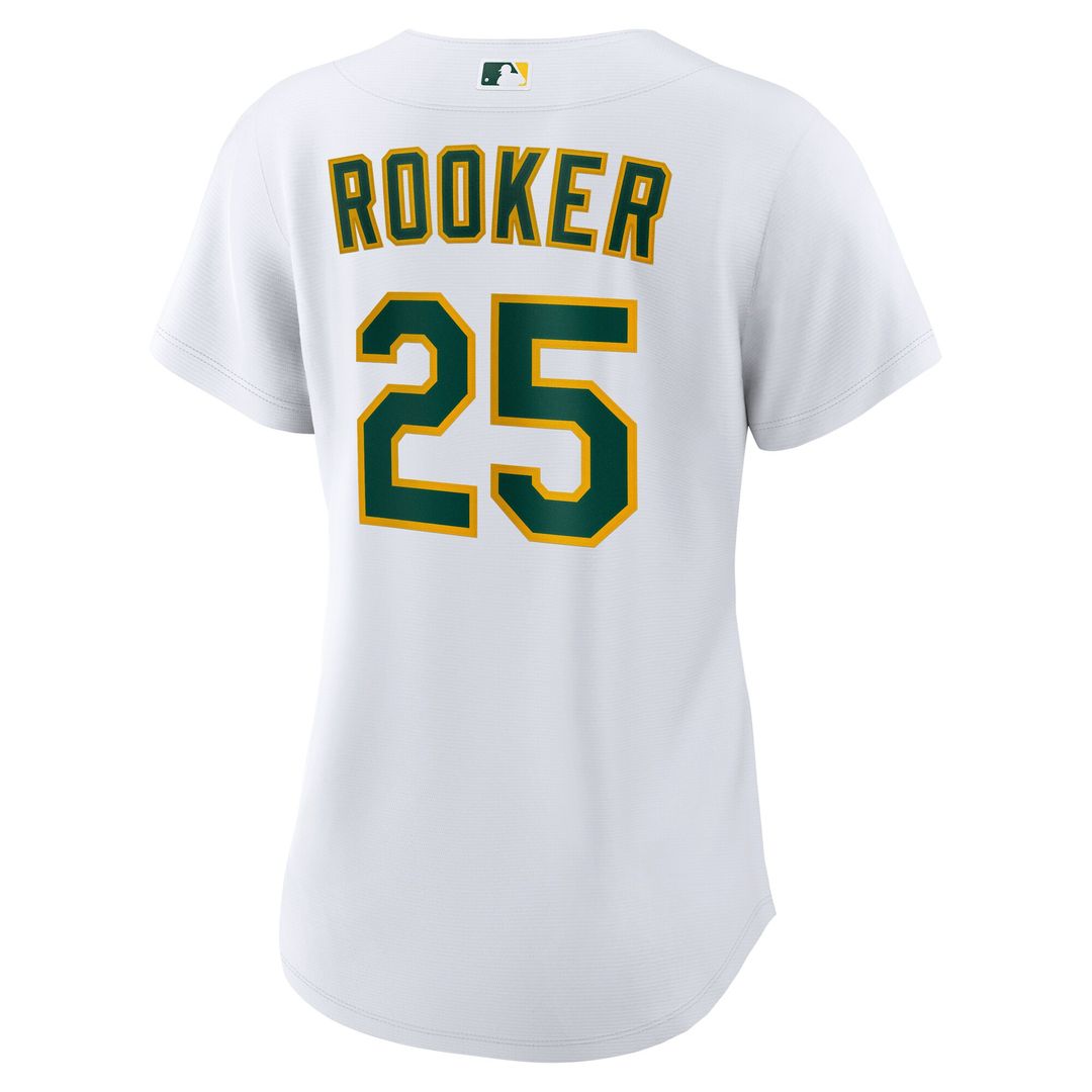 Athletics Brent Rooker Nike Women's Home Replica Jersey - White Team Jersey Sports Fan Apparel