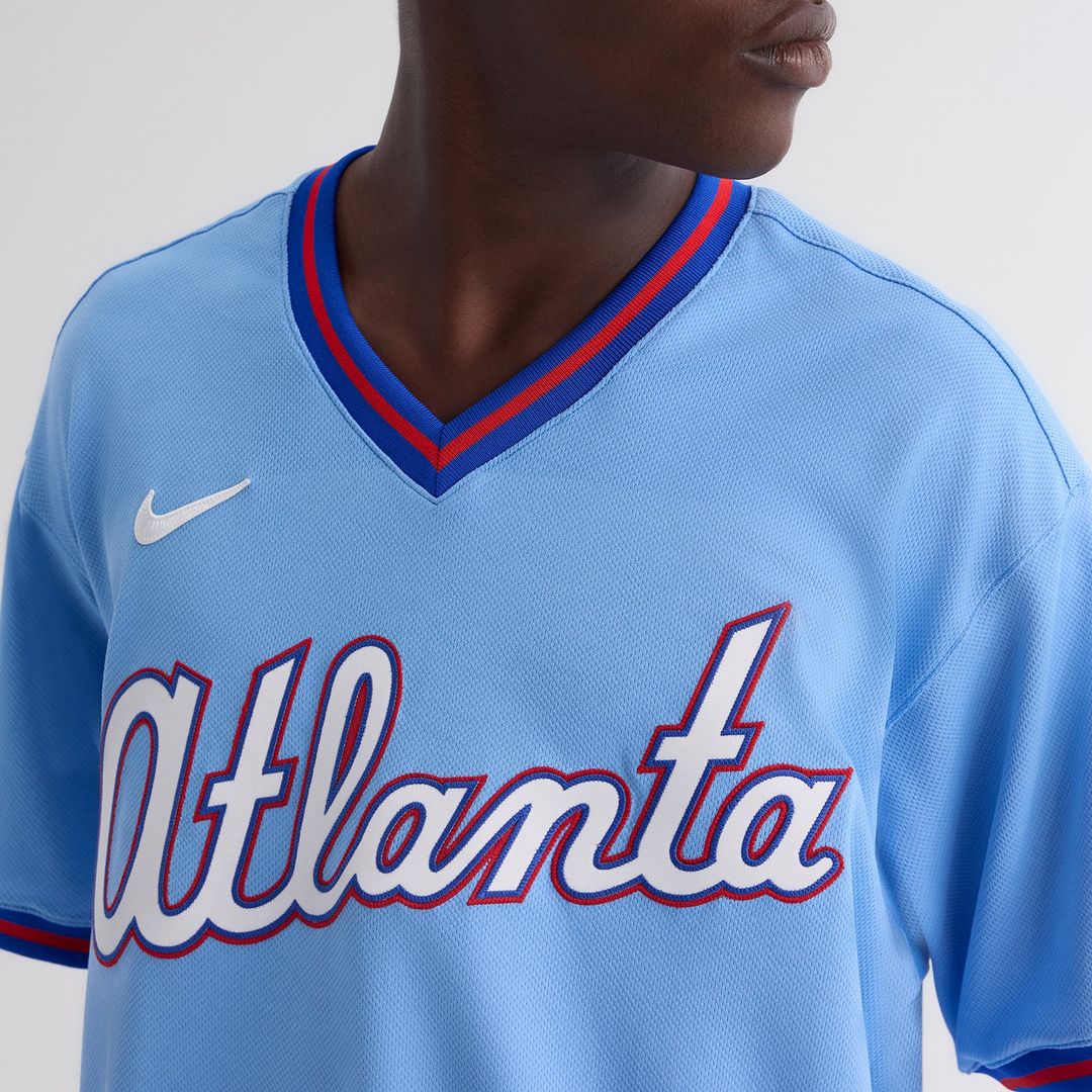 Atlanta Braves Nike 2026 City Connect Authentic Jersey - Powder Blue Team Jersey Sports Fan Apparel