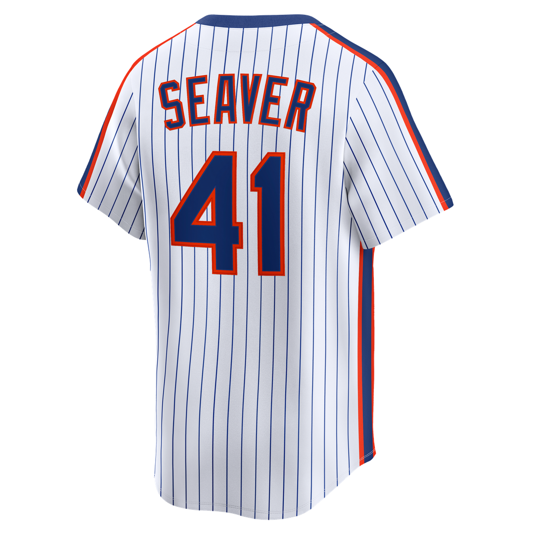New York Mets Tom Seaver Nike Cooperstown Limited Jersey - White Team Jersey Sports Fan Apparel
