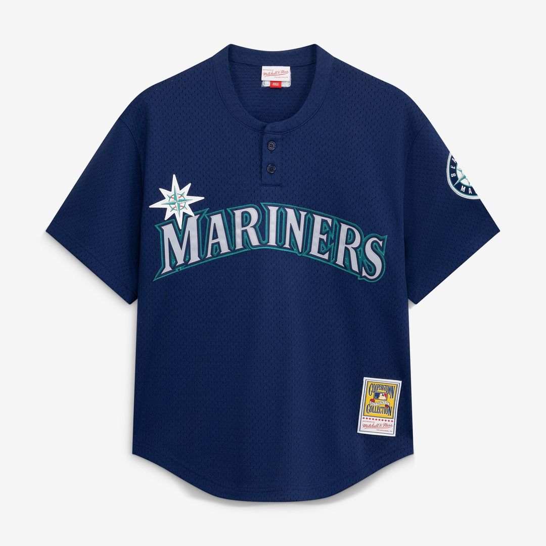 Seattle Mariners Ichiro Suzuki Mitchell & Ness Authentic Batting Practice Jersey - Navy Team Jersey Sports Fan Apparel