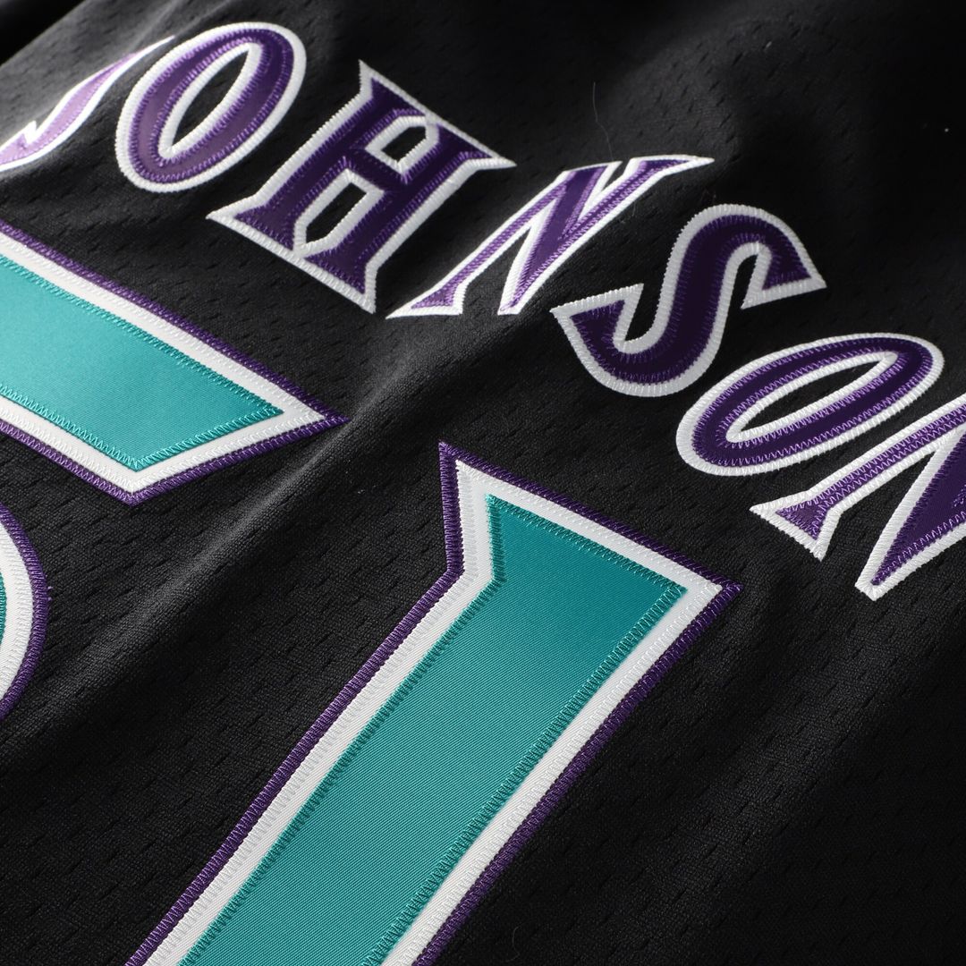 Arizona Diamondbacks Randy Johnson Mitchell & Ness Cooperstown Mesh Batting Practice Button - Up Jersey - Black Team Jersey Sports Fan Apparel