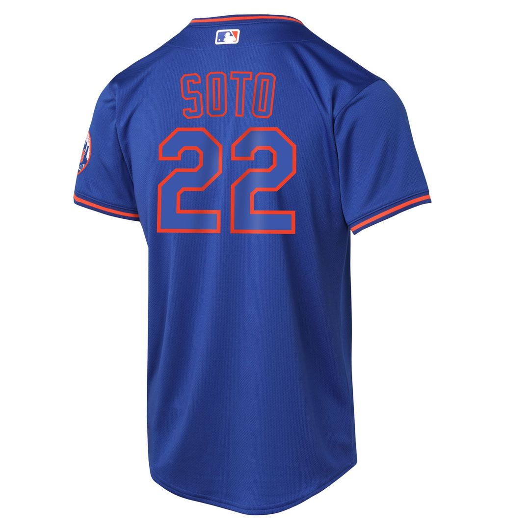 New York Mets Juan Soto Nike Youth Home Limited Player Jersey - White Team Jersey Sports Fan Apparel