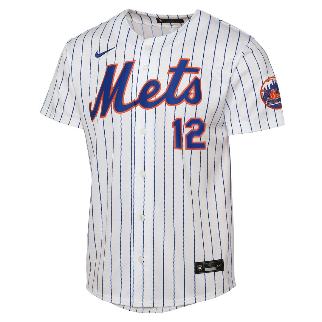 New York Mets Francisco Lindor Nike Youth Road Stadium Player Jersey - Gray Team Jersey Sports Fan Apparel