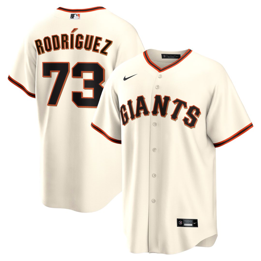 San Francisco Giants Randy Rodríguez Nike Home Replica Jersey - Cream Team Jersey Sports Fan Apparel