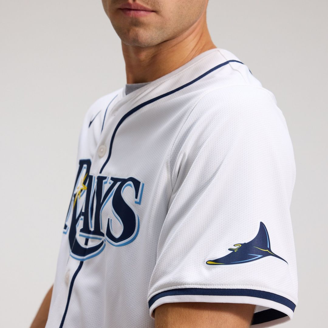 Tampa Bay Rays Yandy Diaz Nike Home Limited Player Jersey - White Team Jersey Sports Fan Apparel