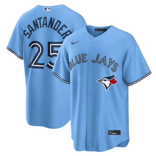 Toronto Blue Jays Anthony Santander Nike Alternate Replica Jersey - Light Blue Team Jersey Sports Fan Apparel