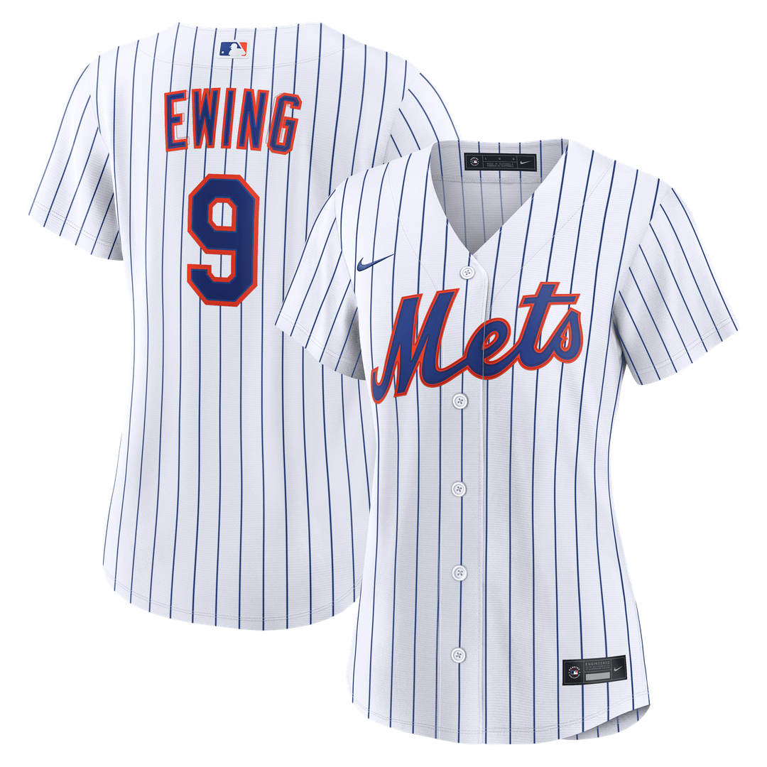 New York Mets AJ Ewing Nike Women's Home Replica Jersey - White Team Jersey Sports Fan Apparel