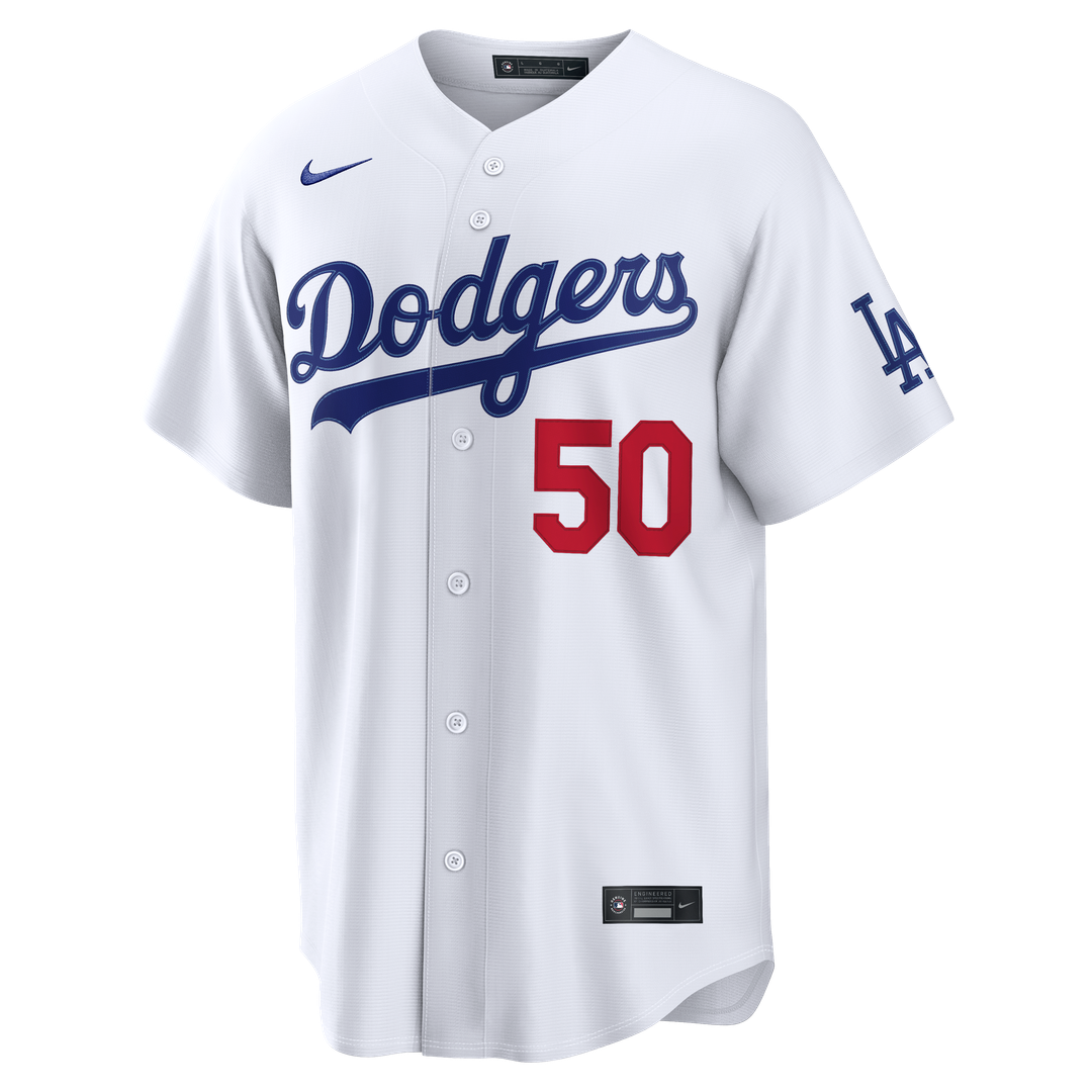 Los Angeles Dodgers Mookie Betts Nike Home Stadium Jersey - White Team Jersey Sports Fan Apparel