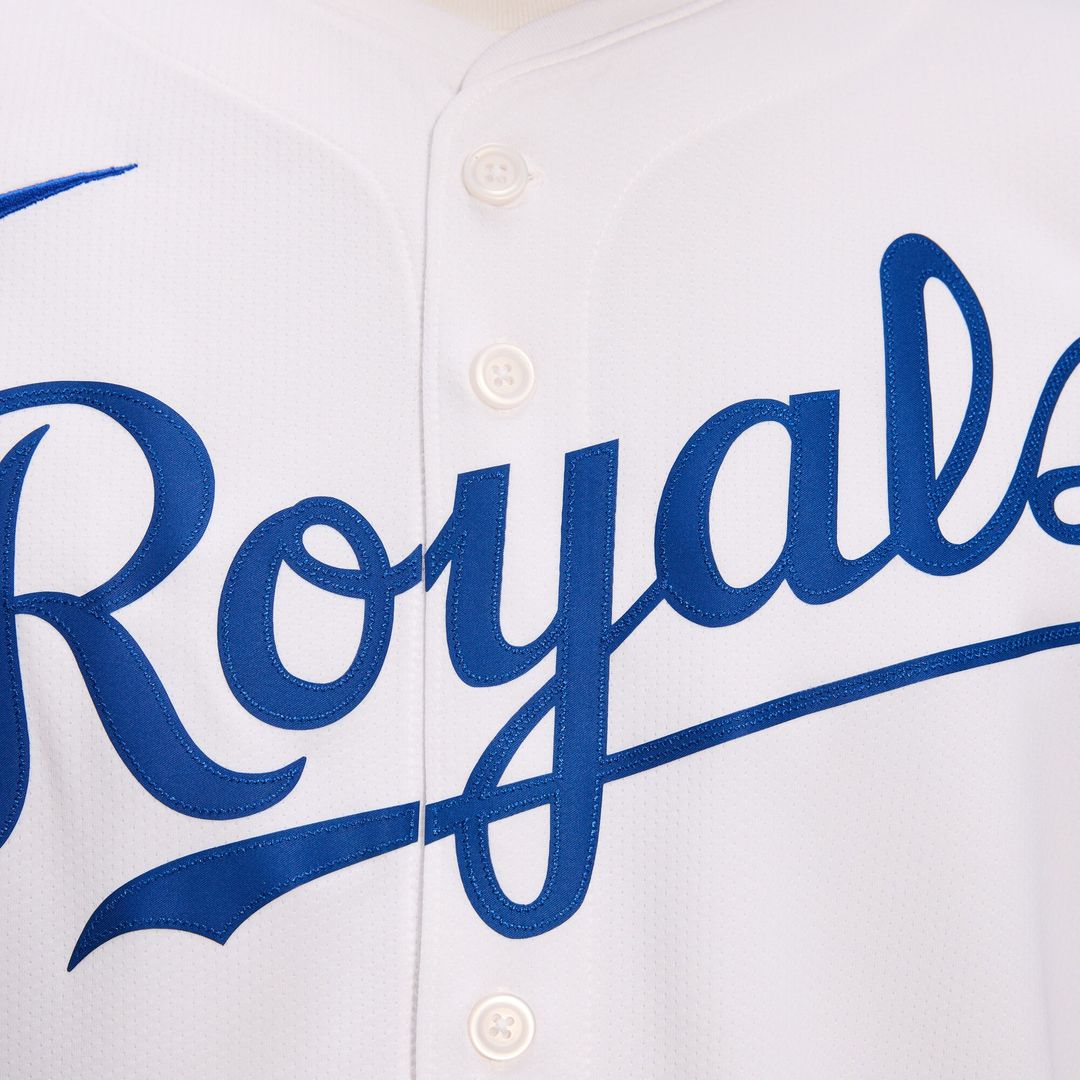 Kansas City Royals Nike Home Limited Jersey - White Team Jersey Sports Fan Apparel