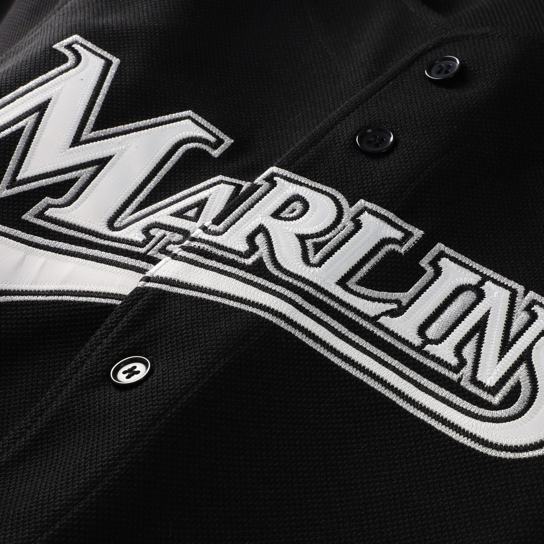 Miami Marlins Miguel Cabrera Mitchell & Ness Big & Tall Cooperstown Mesh Batting Practice Jersey - Black Team Jersey Sports Fan Apparel
