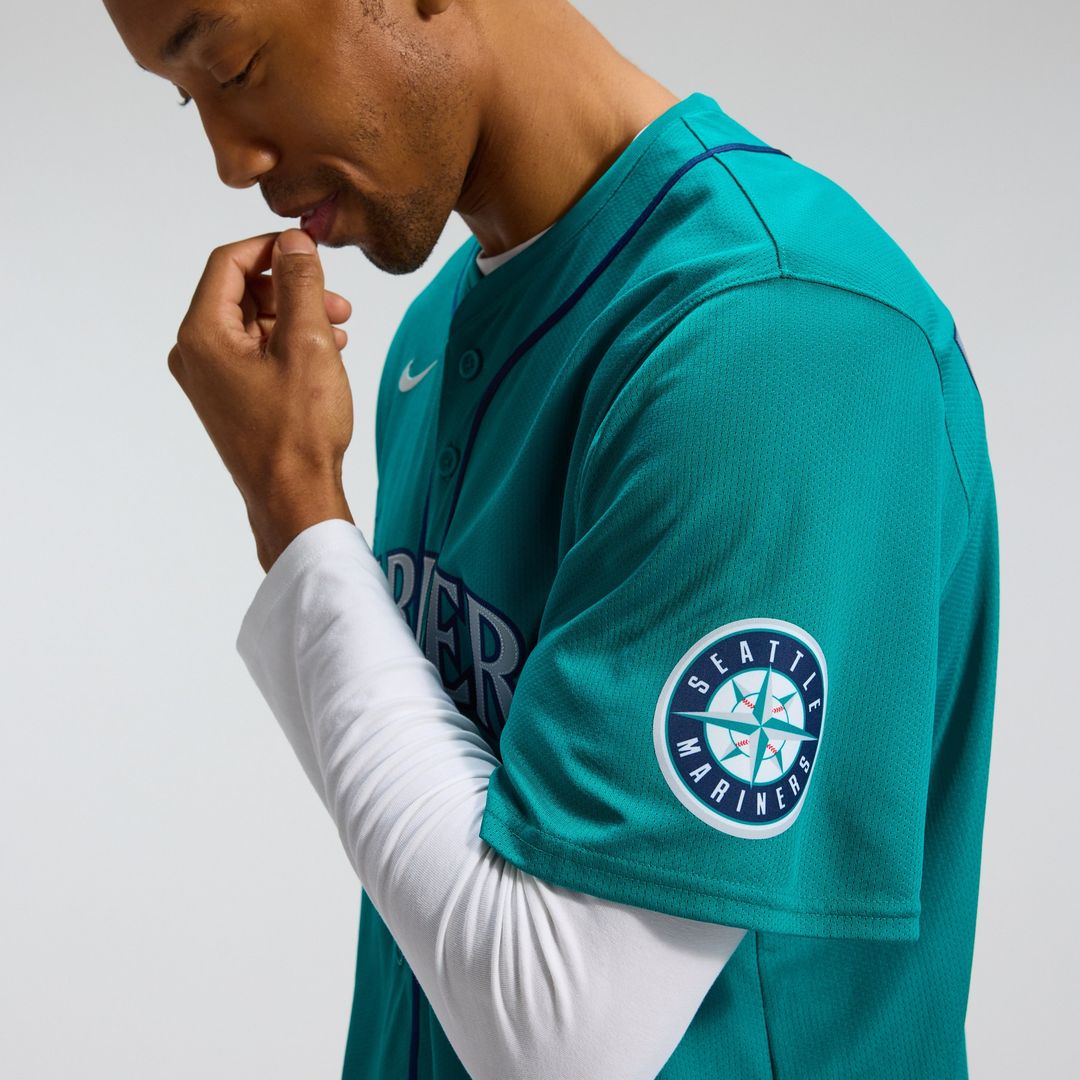Seattle Mariners Cal Raleigh Nike Alternate Limited Jersey - Teal Team Jersey Sports Fan Apparel