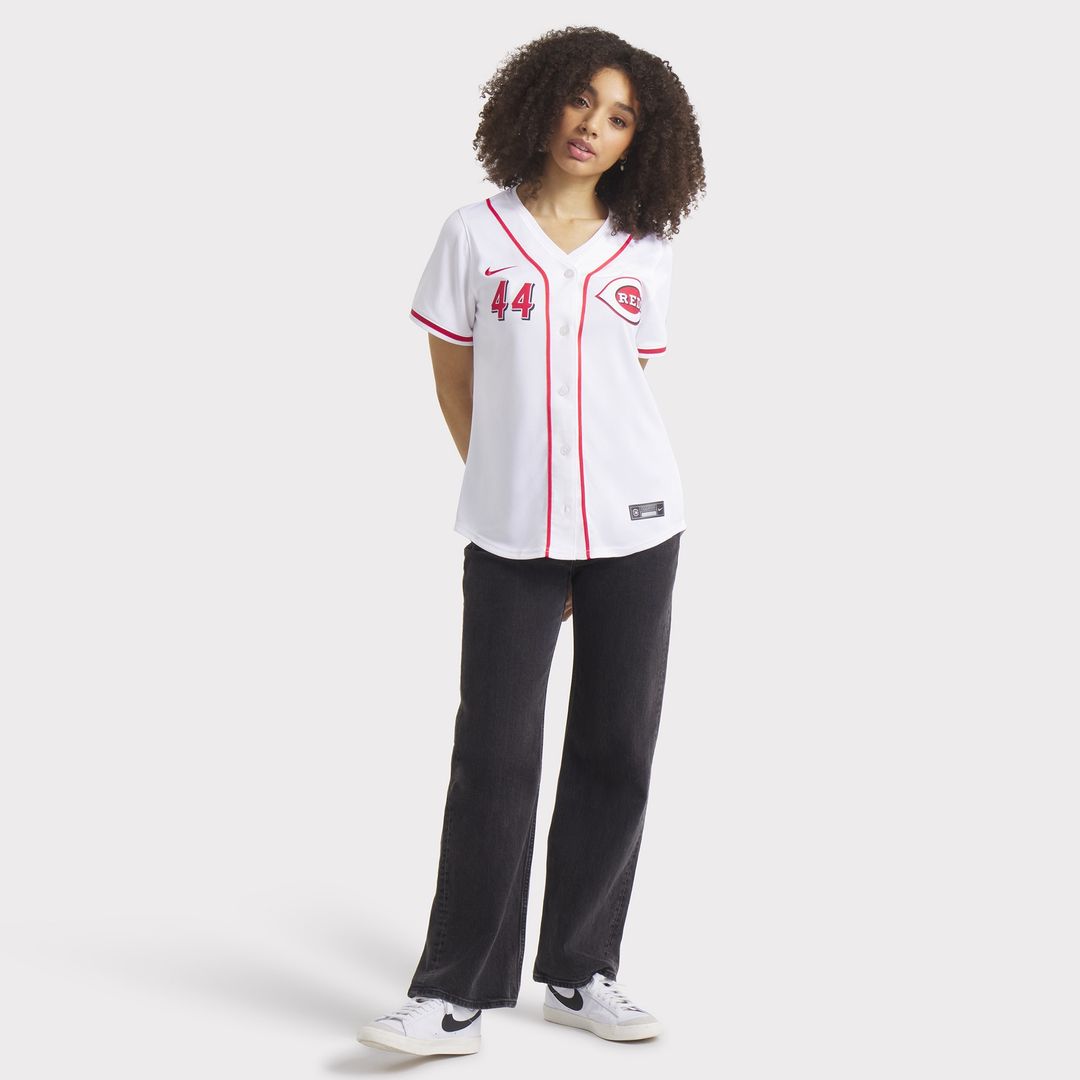 Cincinnati Reds Elly De La Cruz Nike Women's Home Limited Player Jersey - White Team Jersey Sports Fan Apparel