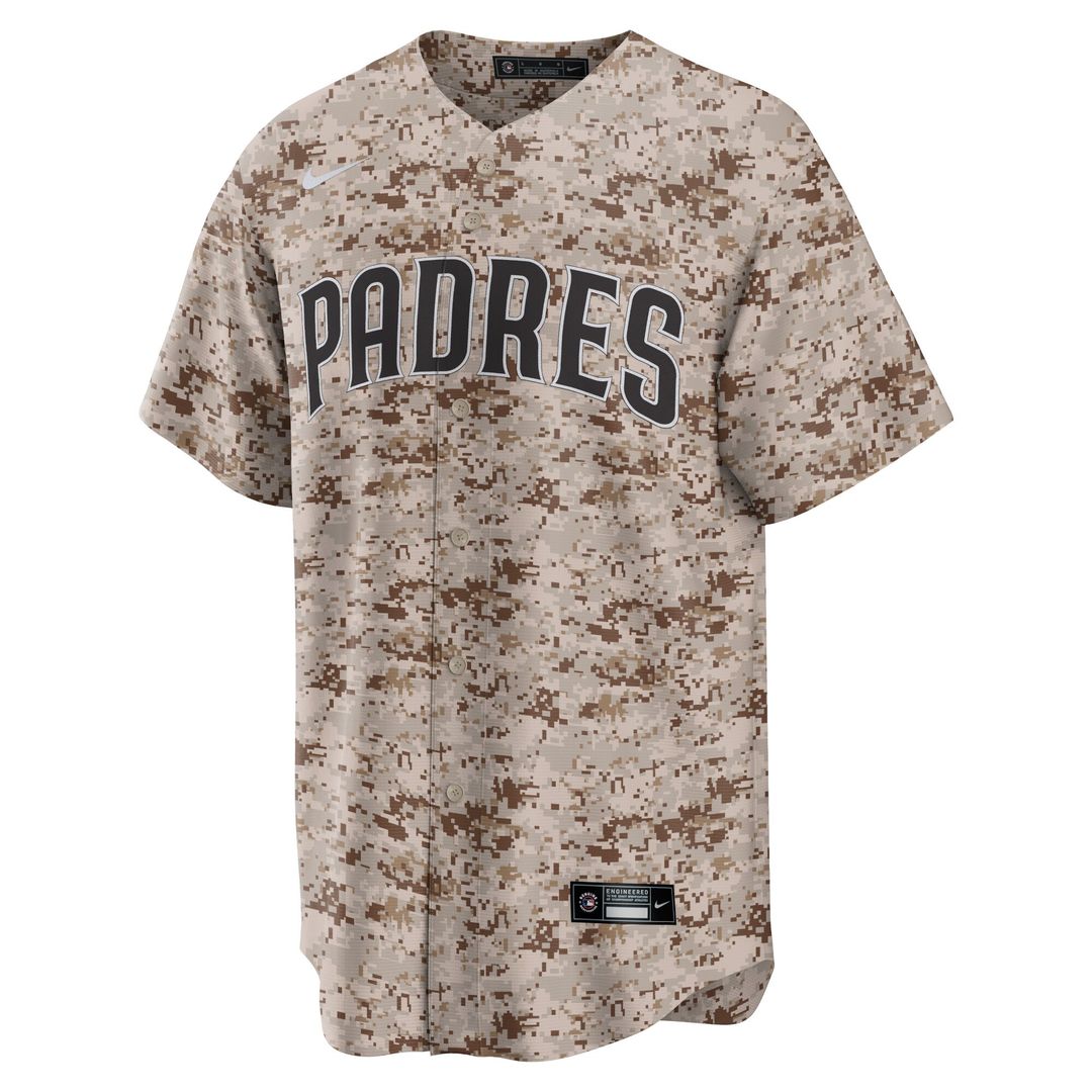 San Diego Padres Joe Musgrove Nike USMC Alternate Replica Player Jersey - Camo Team Jersey Sports Fan Apparel