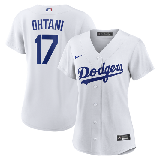 Los Angeles Dodgers Shohei Ohtani Nike Women's Home Replica Jersey - White Team Jersey Sports Fan Apparel