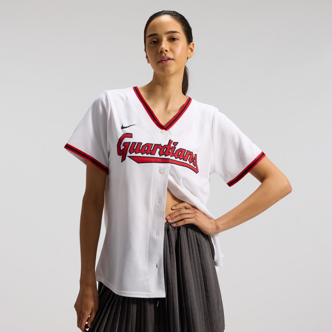 Cleveland Guardians José Ramírez Nike Women's Home Replica Jersey - White Team Jersey Sports Fan Apparel