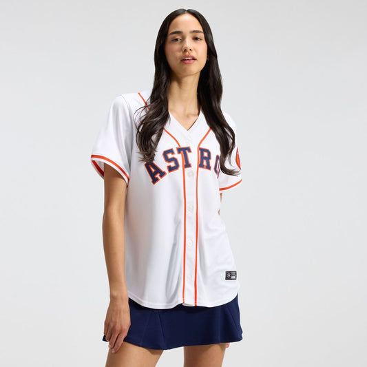 Houston Astros Nike Home Women's Limited Jersey - White Team Jersey Sports Fan Apparel