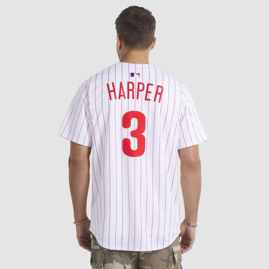 Philadelphia Phillies Bryce Harper Nike Road Limited Player Jersey - Gray Team Jersey Sports Fan Apparel