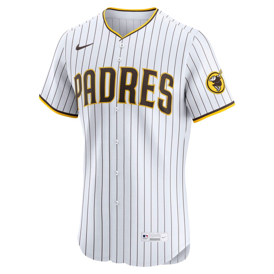 San Diego Padres Nike Home Elite Jersey - White Team Jersey Sports Fan Apparel