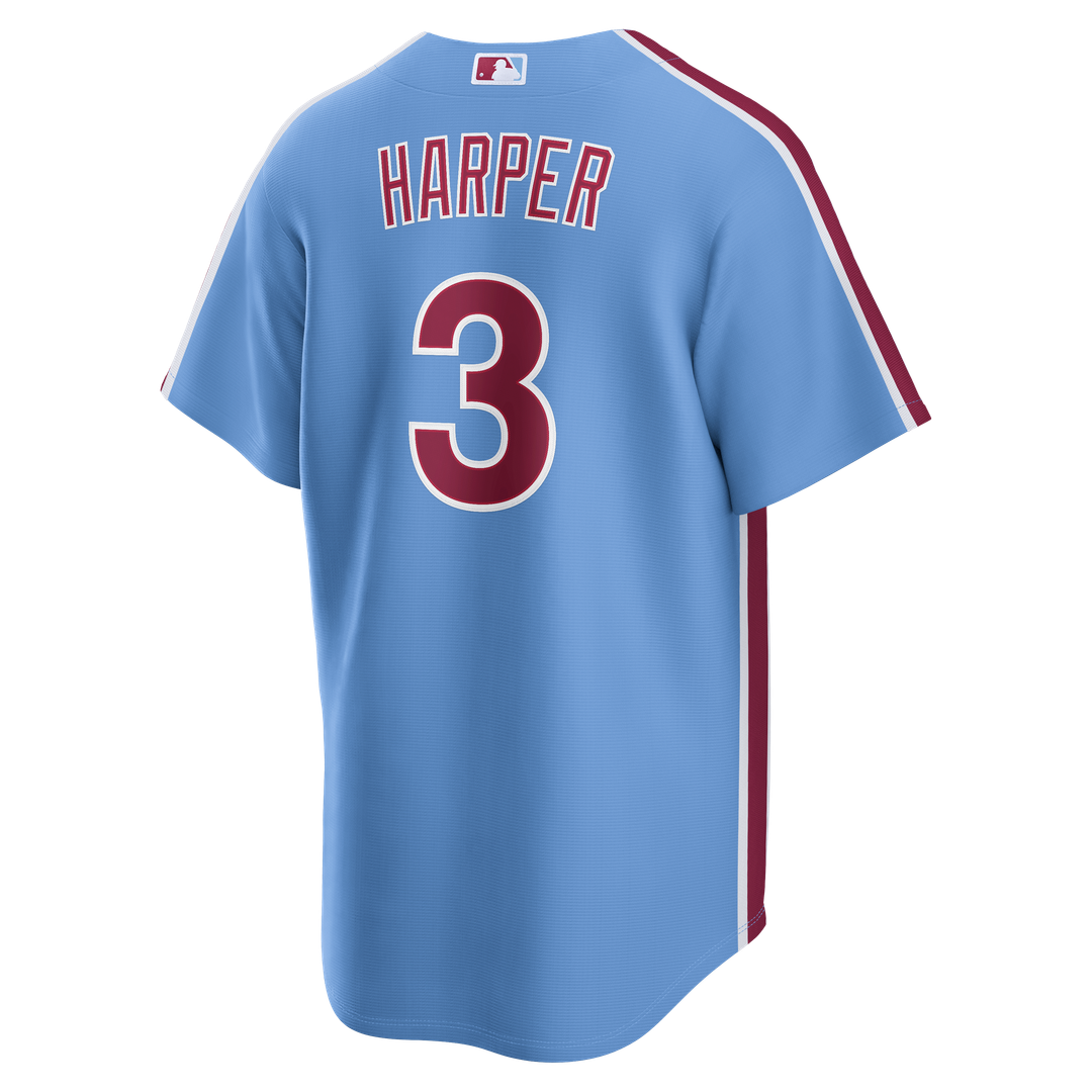 Philadelphia Phillies Bryce Harper Nike Road Replica Jersey - Gray Team Jersey Sports Fan Apparel