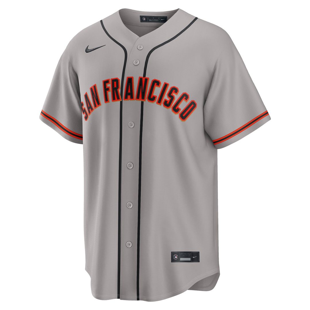 San Francisco Giants Jung Hoo Lee Nike Road Replica Jersey - Gray Team Jersey Sports Fan Apparel