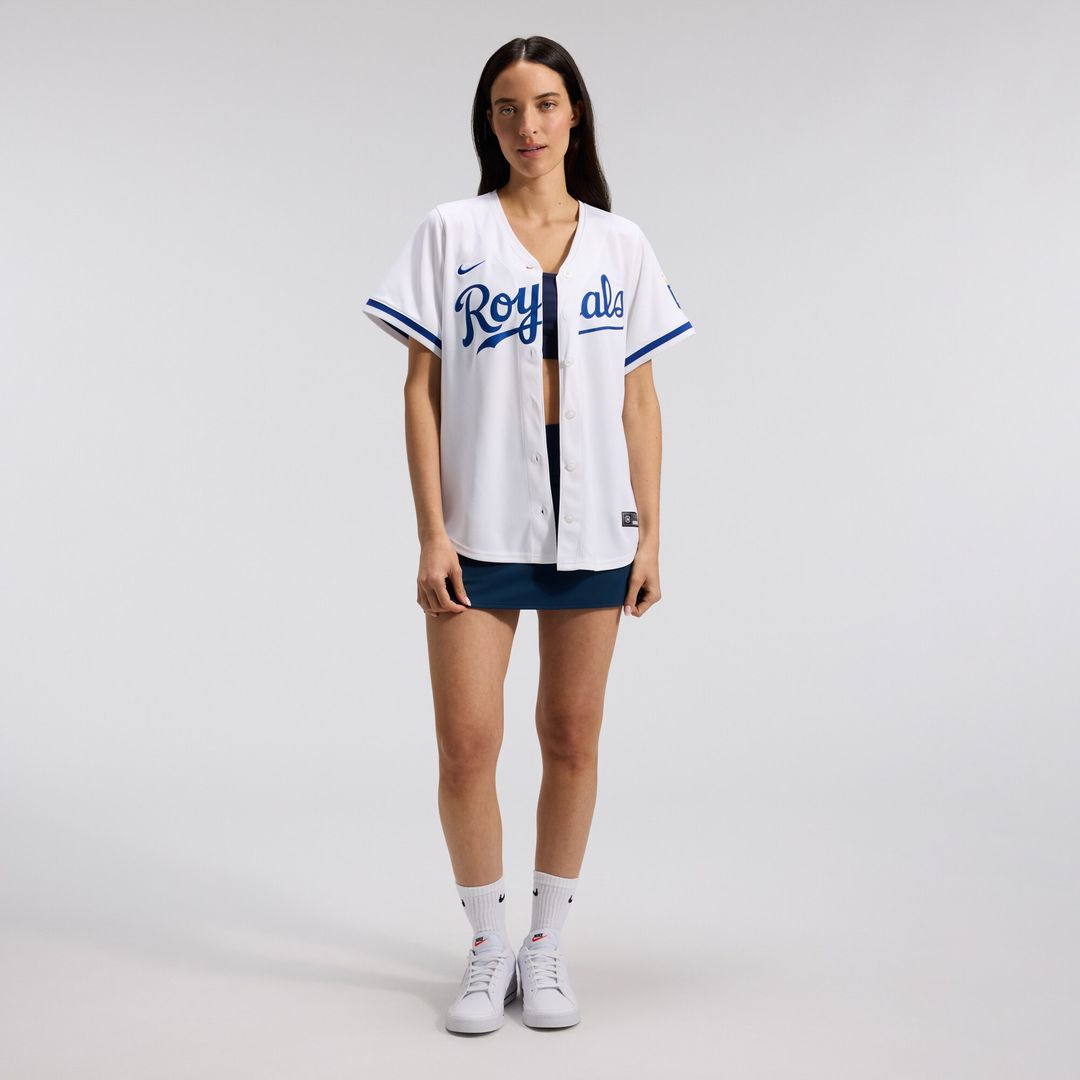 Kansas City Royals Nike Women's Home Limited Jersey - White Team Jersey Sports Fan Apparel