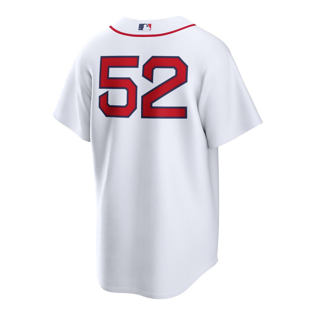 Boston Red Sox Wilyer Abreu Nike Home Replica Jersey - White Team Jersey Sports Fan Apparel