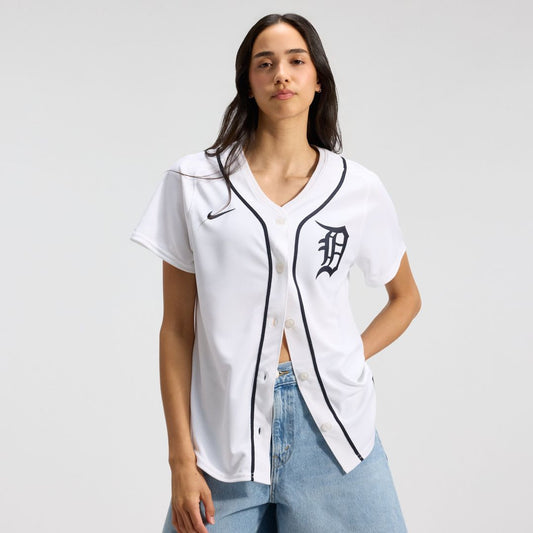 Detroit Tigers Nike Women's Home Limited Jersey - White Team Jersey Sports Fan Apparel