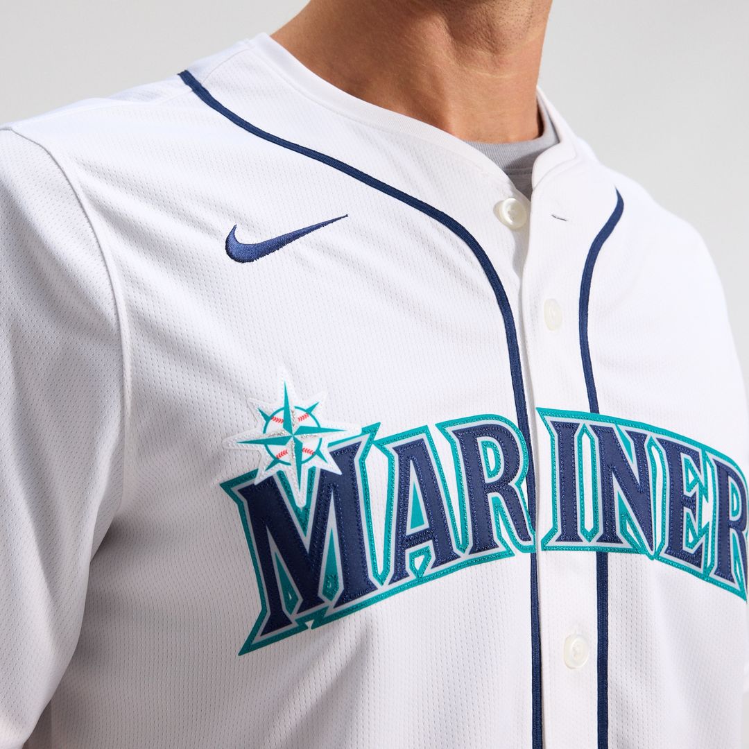 Seattle Mariners Cal Raleigh Nike Home Limited Player Jersey - White Team Jersey Sports Fan Apparel