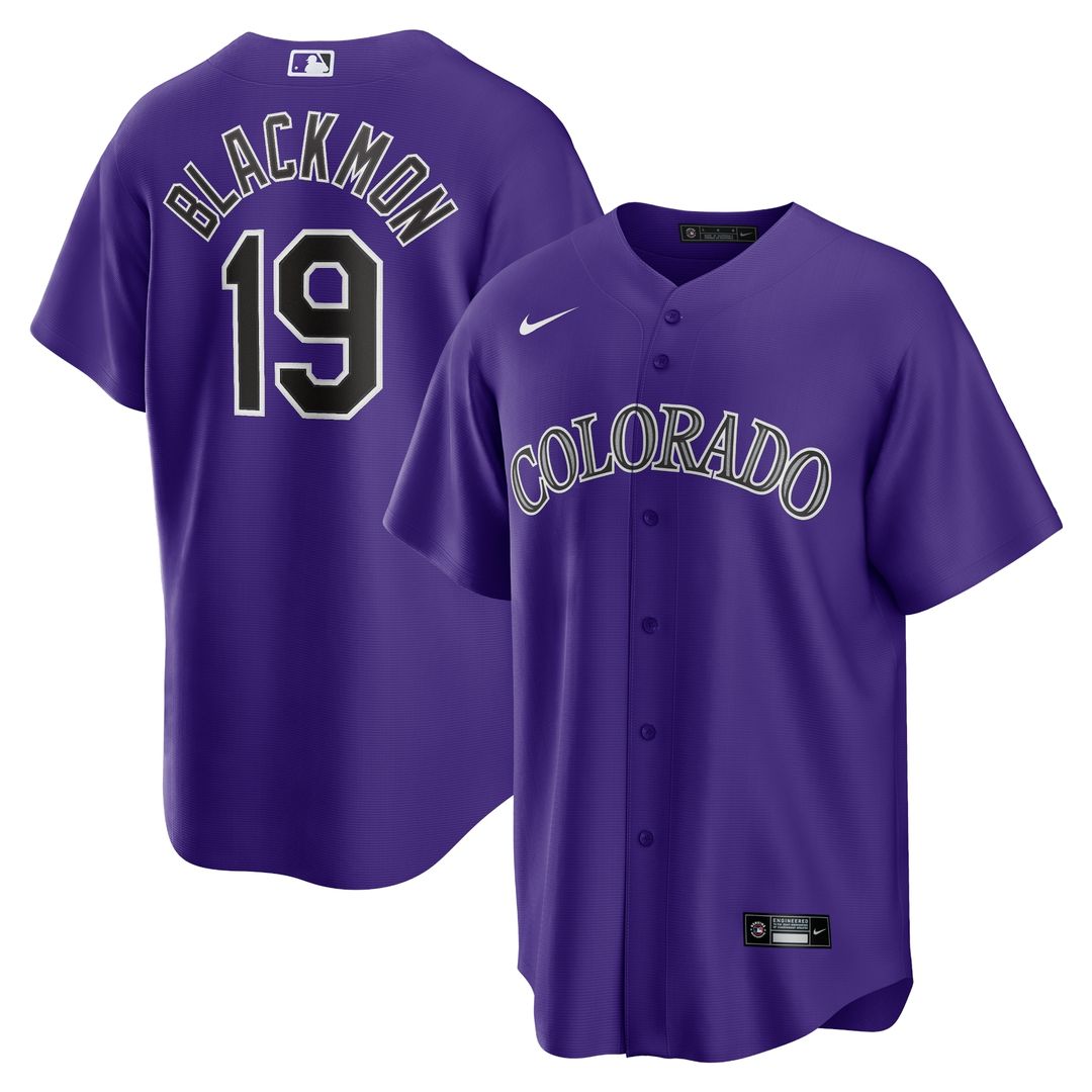 Colorado Rockies Charlie Blackmon Nike Home Replica Player Name Jersey - White Team Jersey Sports Fan Apparel