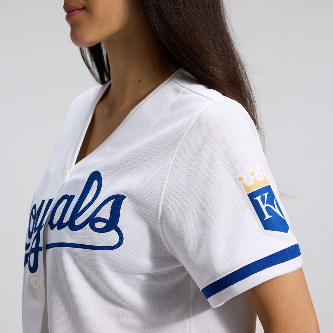 Kansas City Royals Nike Women's Home Limited Jersey - White Team Jersey Sports Fan Apparel